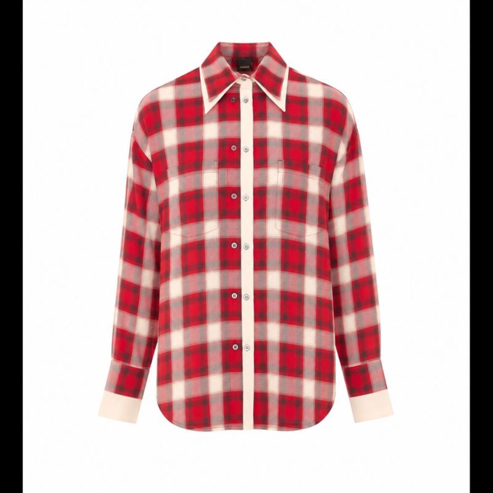 Pinko Women Check Clivia Shirt